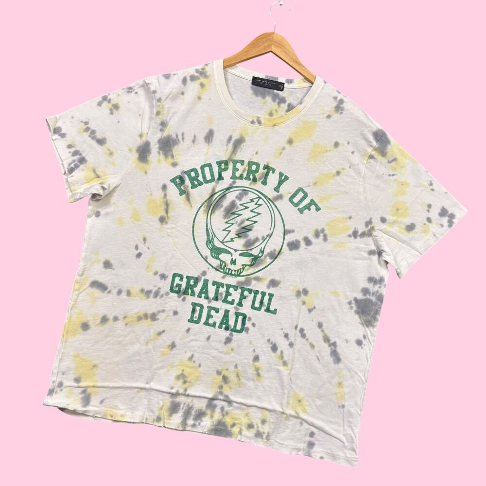 Property of Grateful Dead Rock Band Tie Dye Tee XXL - Picture 3 of 4
